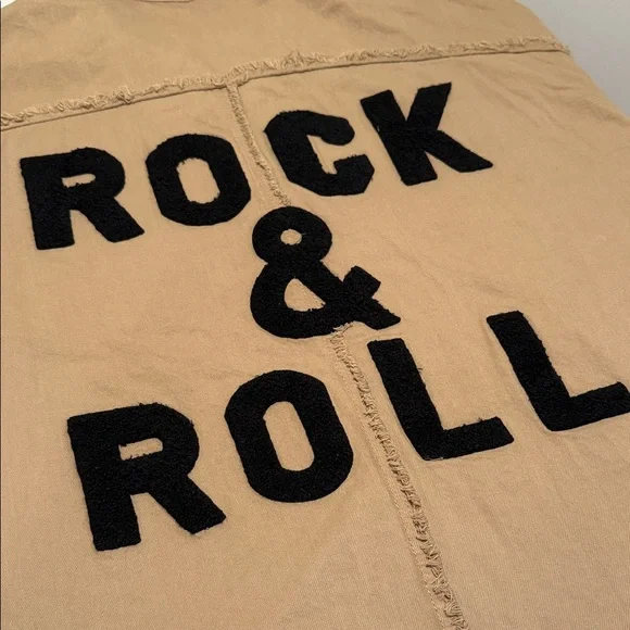 NWOT Olive Rock & Roll Utility Field Jacket Oversized Medium by elan - Picture 10 of 13